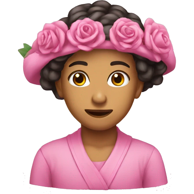 Lazo rosa emoji