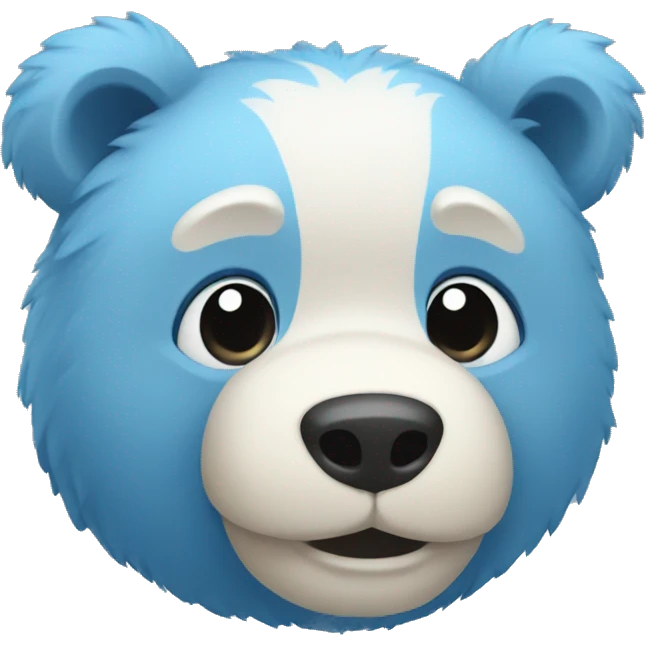 Blue bears  emoji