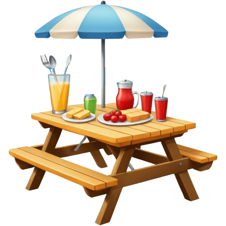 Picnic Table Items emoji