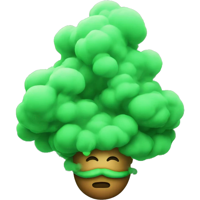 green smoke emoji