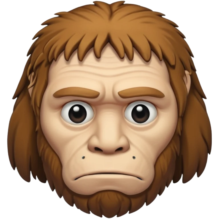 sad neanderthal emoji