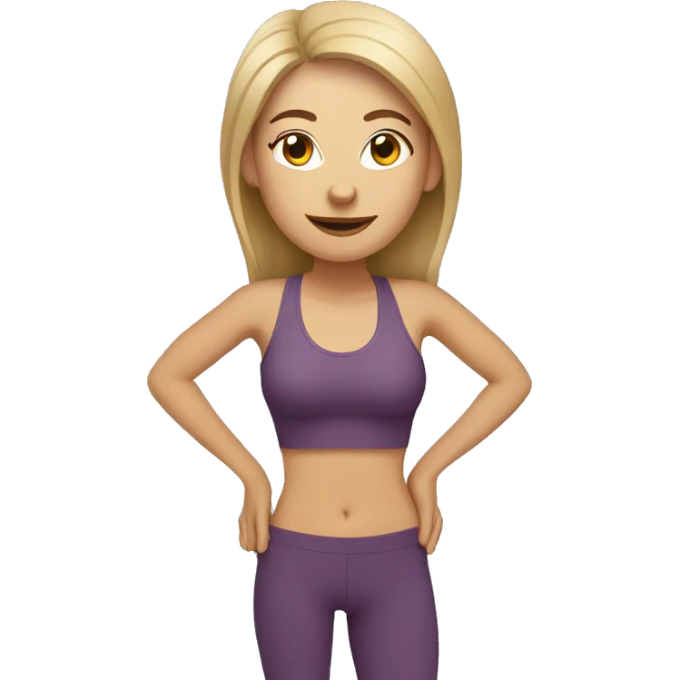 Yoga teacher emoji