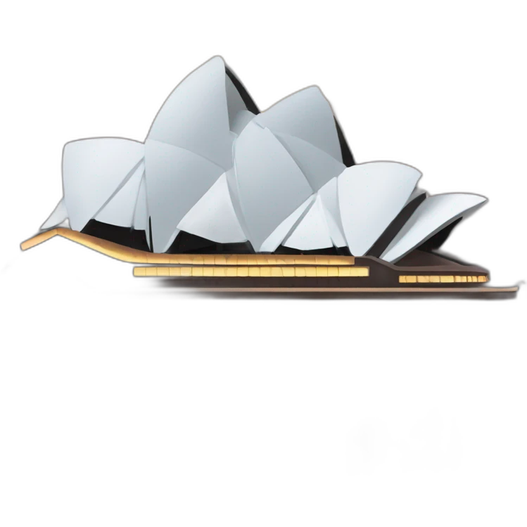 Sydney opera house emoji