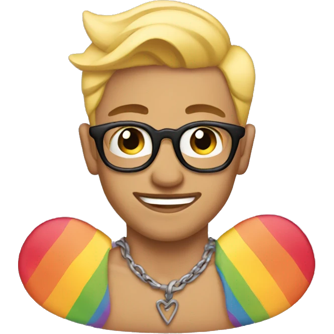 Gay tattoo emoji