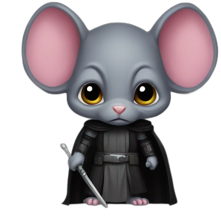 A sith lord rat emoji