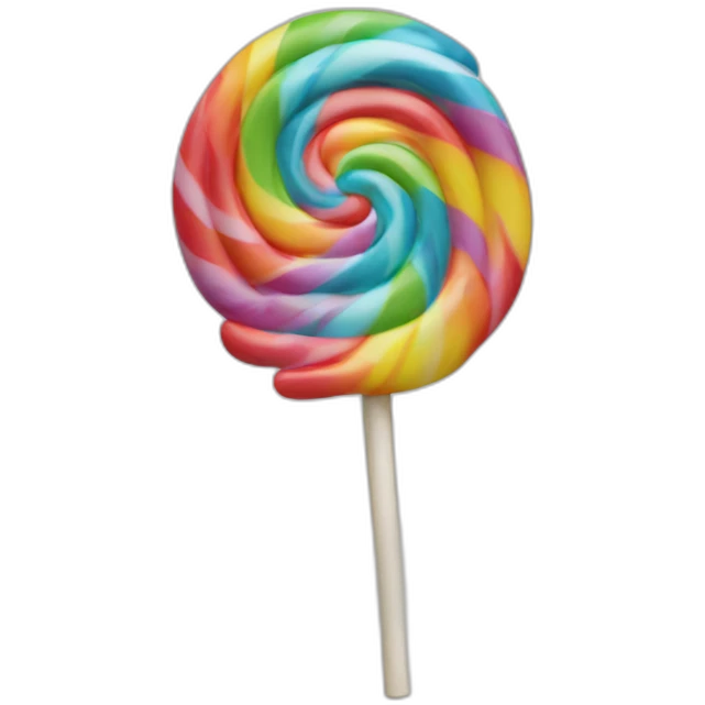 hand lollipop emoji