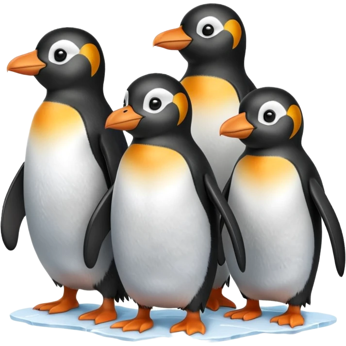 Penguins Are Very Cold emoji