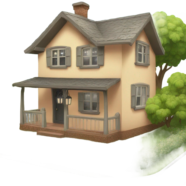 cute house emoji