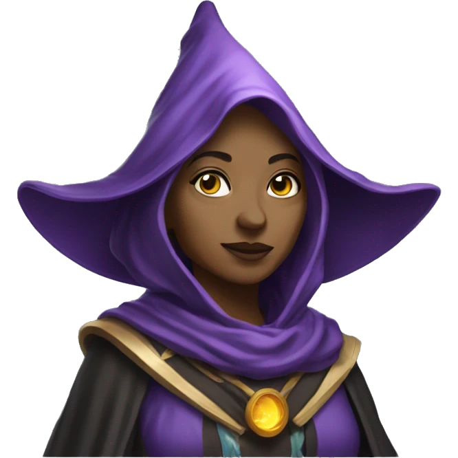 create a woman wizard arcane emoji