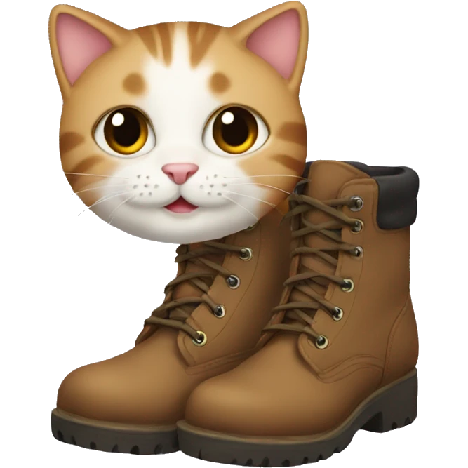 Cat with Boots emoji