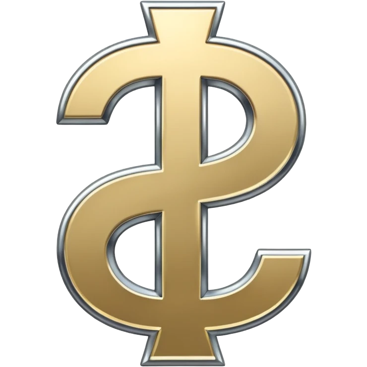 $ dollar metal symbol emoji