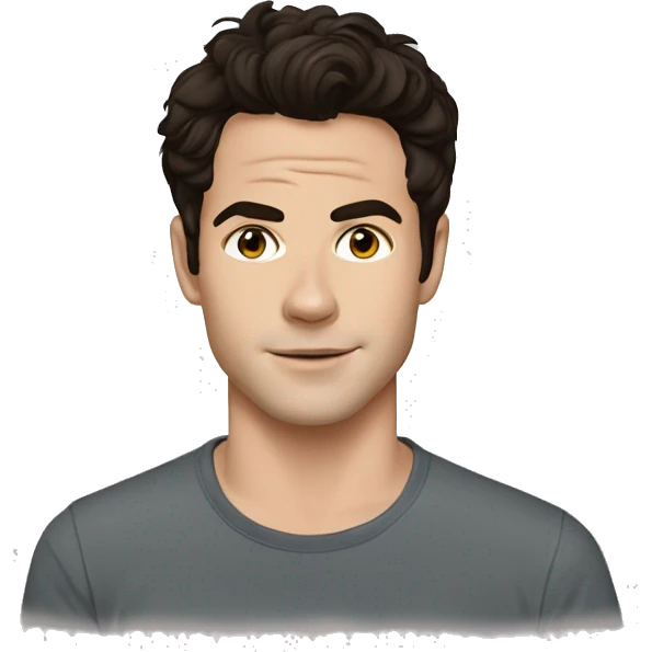 realistic Dylan O'Brien wearing tee emoji