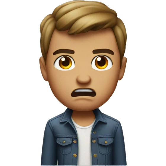 memoji angry boy emoji