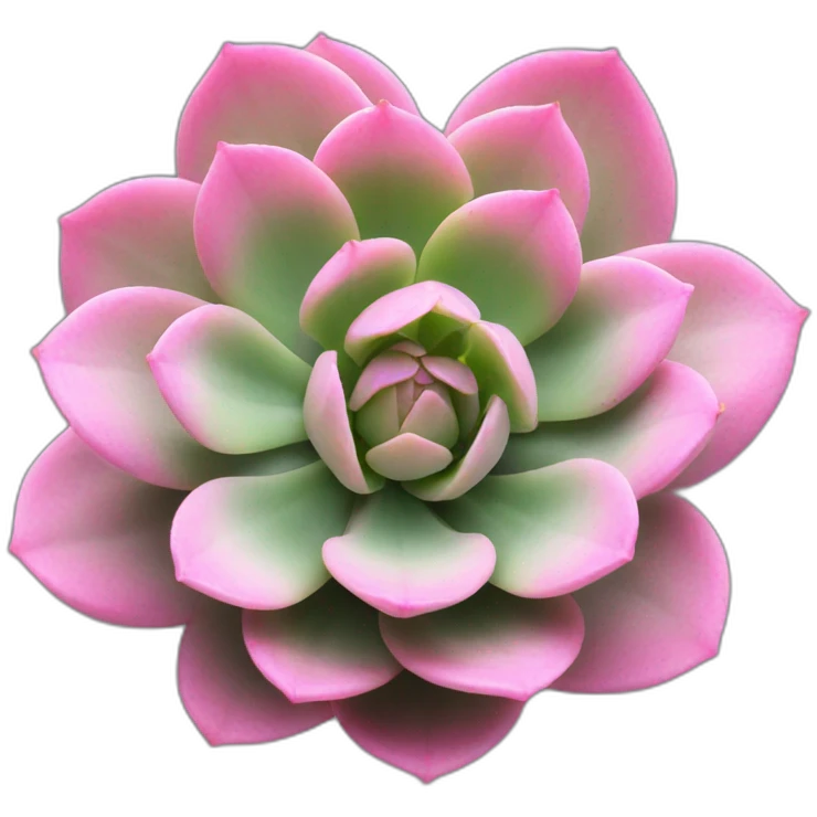 echeveria pink emoji
