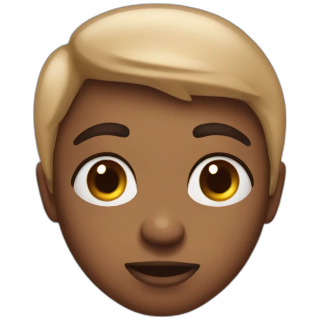 Love emoju with big eyes emoji