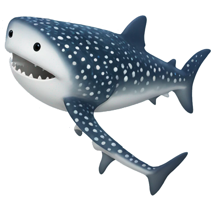 Rhincodon typus whale shark emoji
