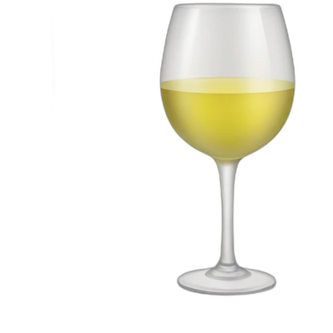 white wine emoji