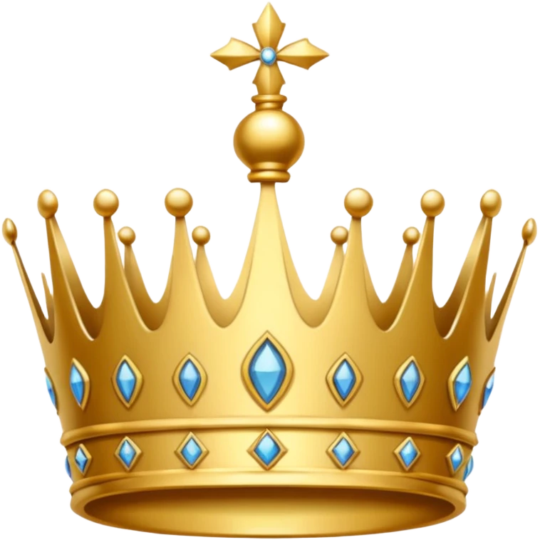 Solo la corona delicata emoji