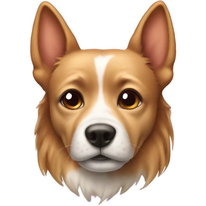 Apple for dog emoji