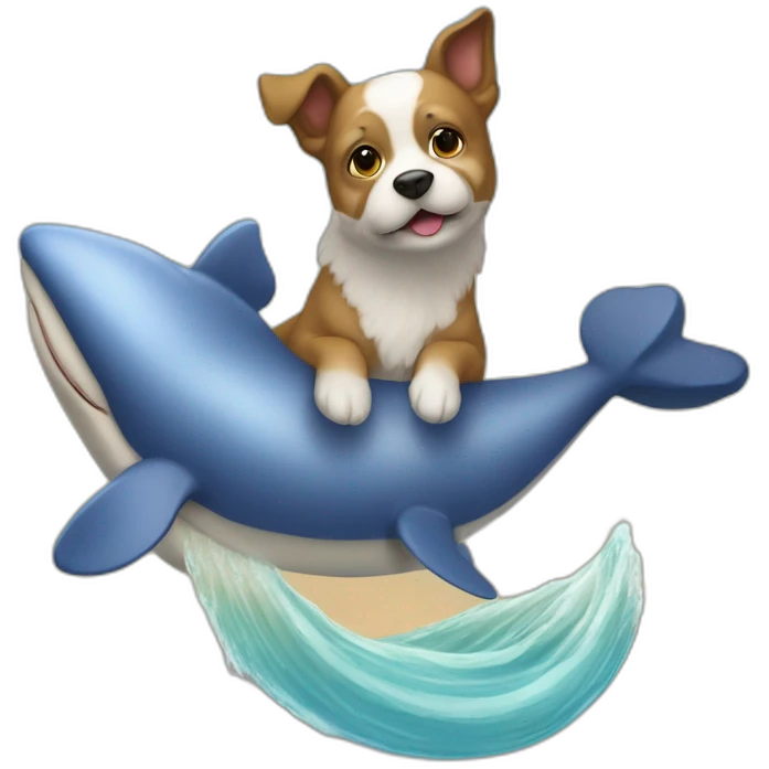 chien sur chat sur loutre sur dromadaire su baleine emoji