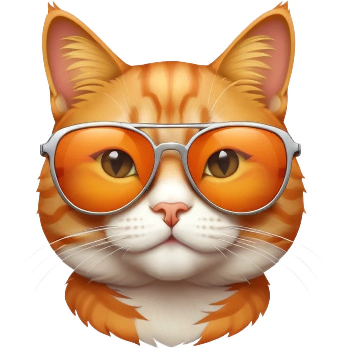 cool cat with sunglasses emoji