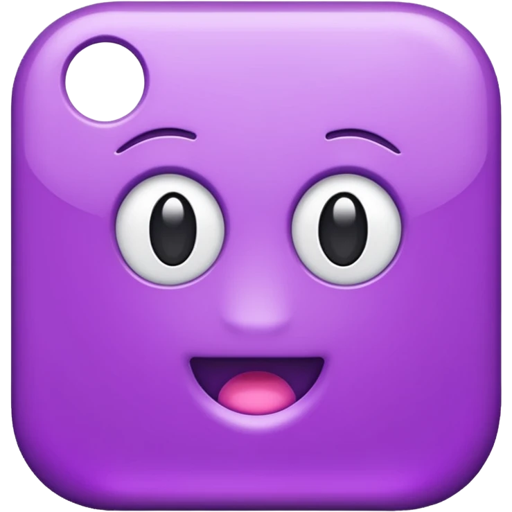 purple notification emoji