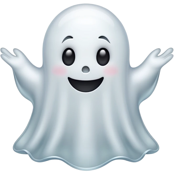 cute ghost emoji