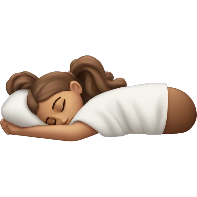 Ariana Grande sleeping emoji