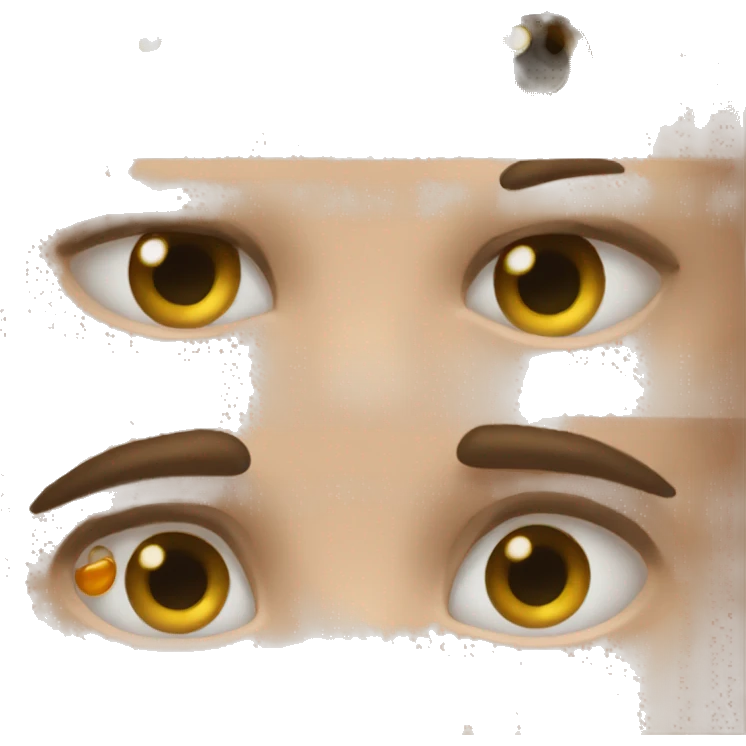 sneaky eyes emoji