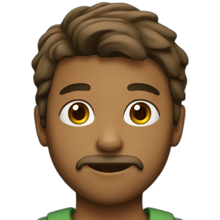 Young boy with beard emoji