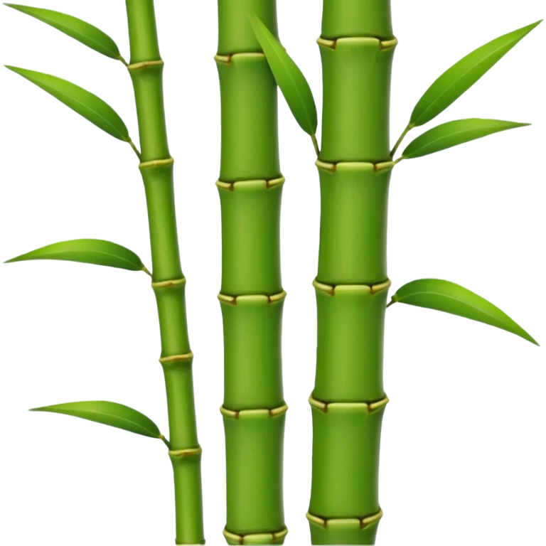 green bamboo emoji