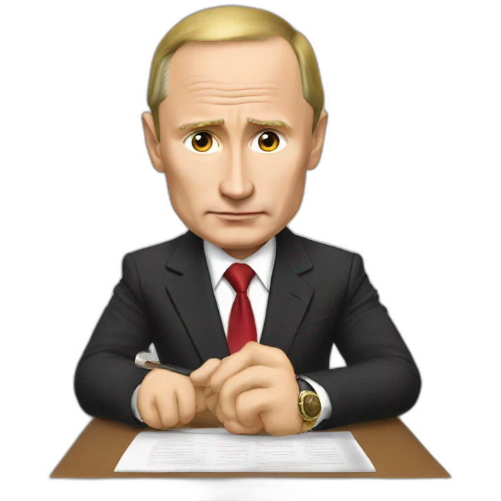 putin signs the law emoji