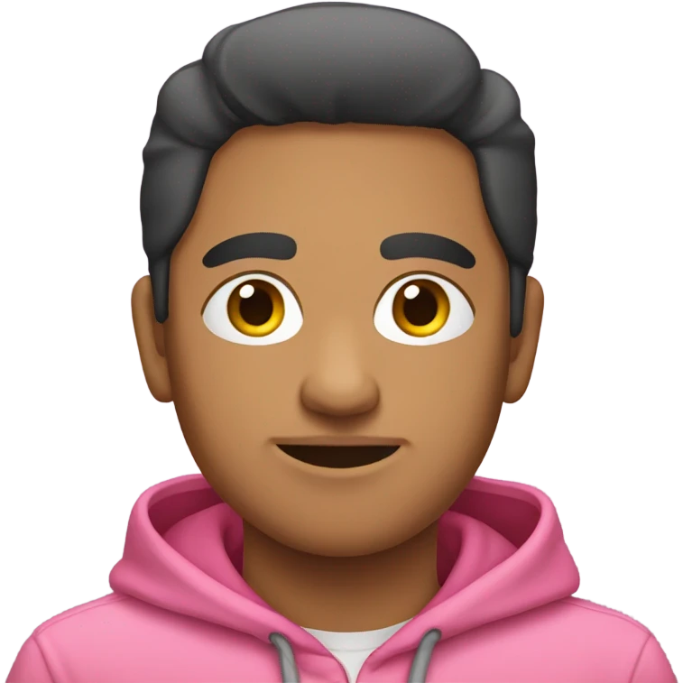 Mexican with a pink hoodie  emoji