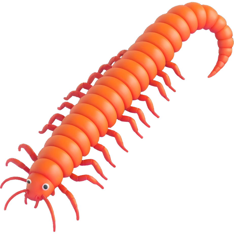 Centipede emoji