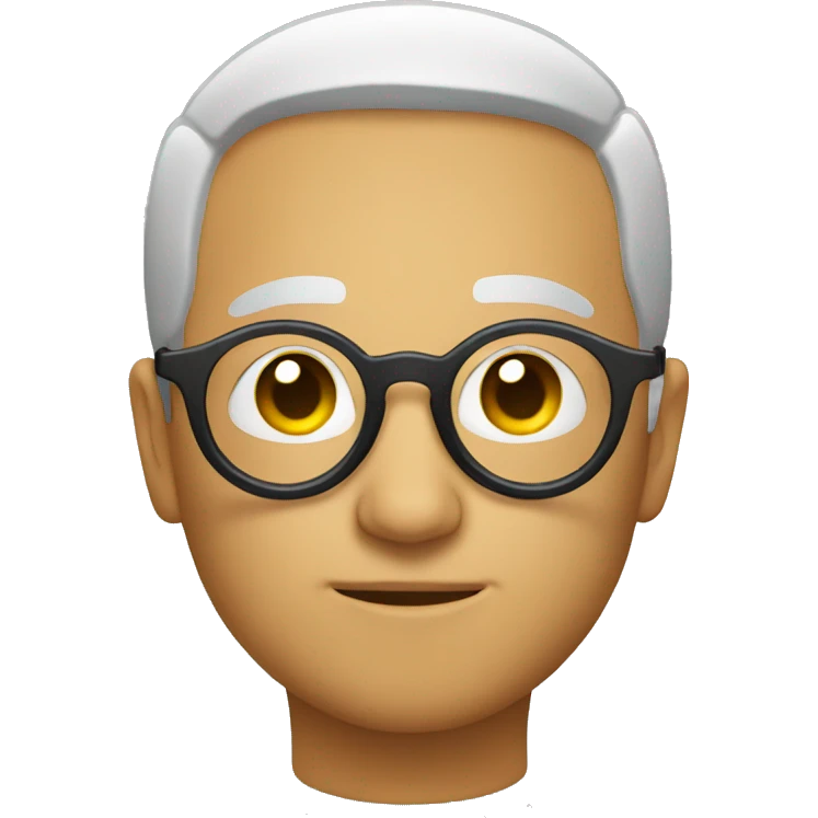 round glasses emoji