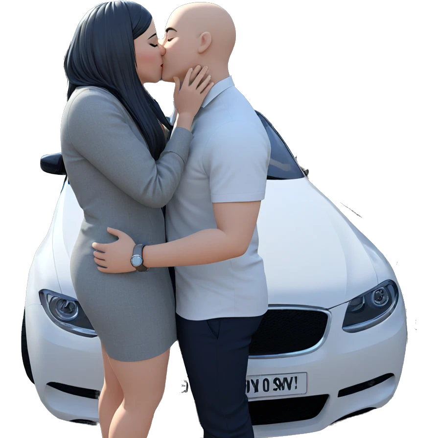 kissing under the tree emoji