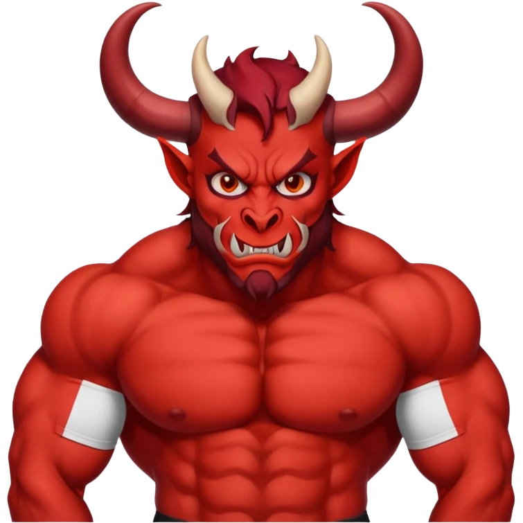 devil with jersey emoji