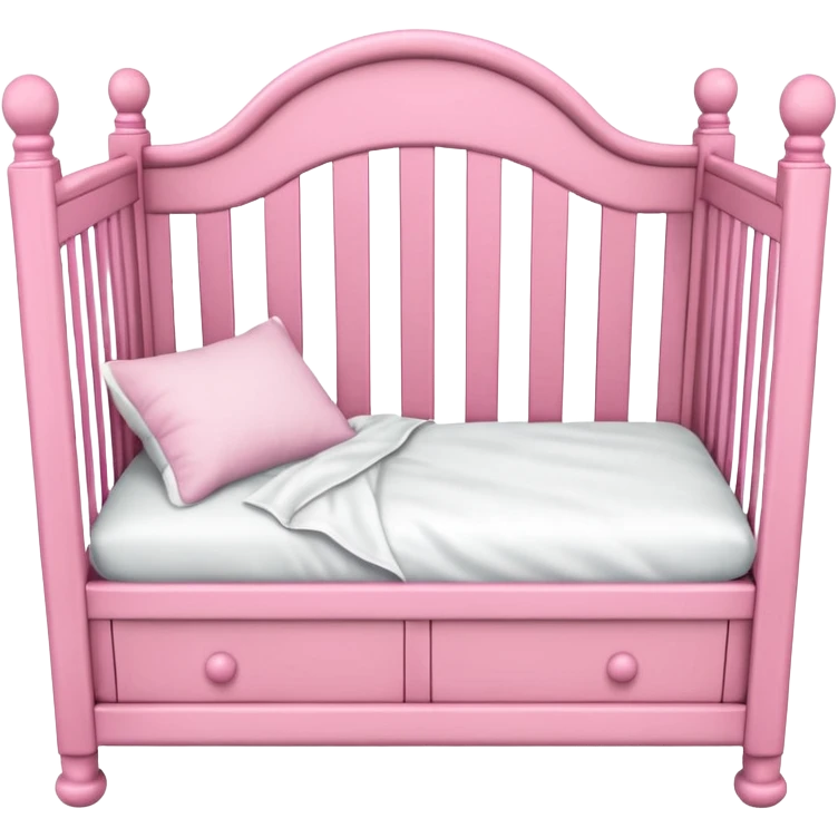 pink crib emoji