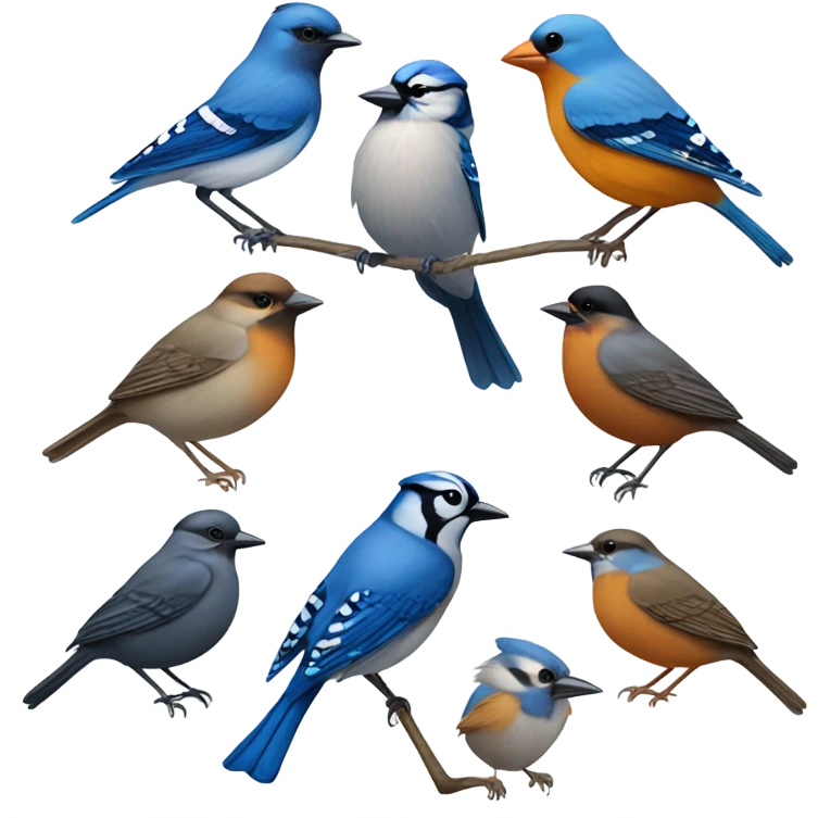 Bird funeral emoji