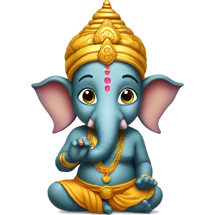 Kid Ganesh emoji