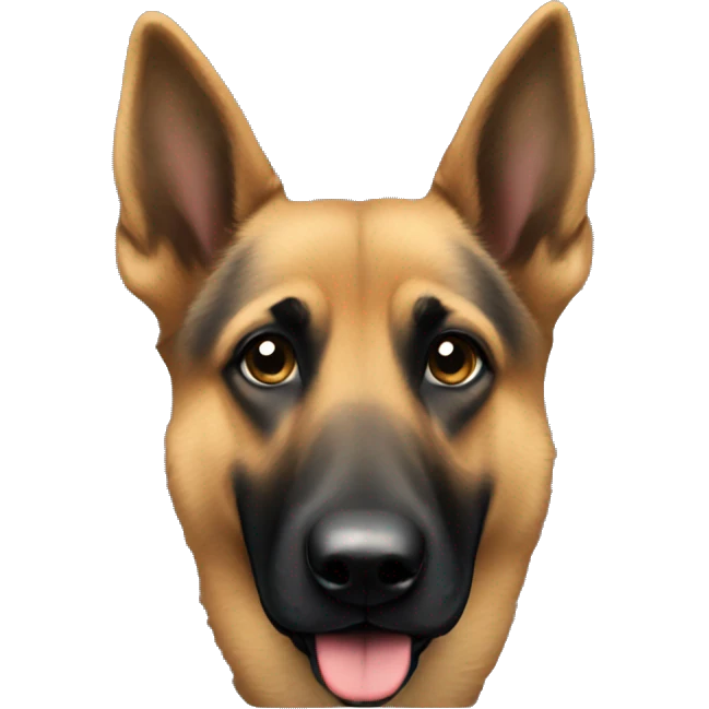 Berger allemand noir emoji