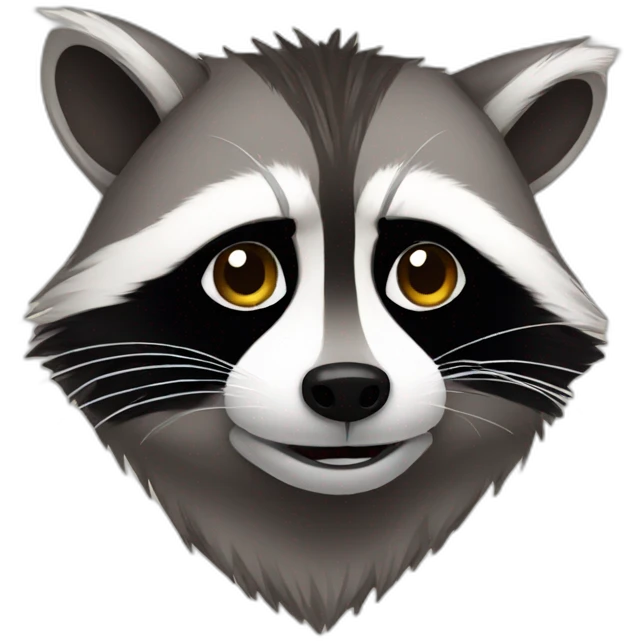 racoon sob emoji