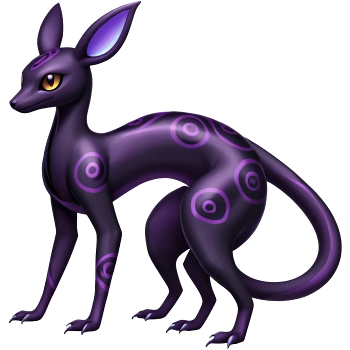 Salazzle-Umbreon-Fakémon-hybrid-creature (full body)  emoji