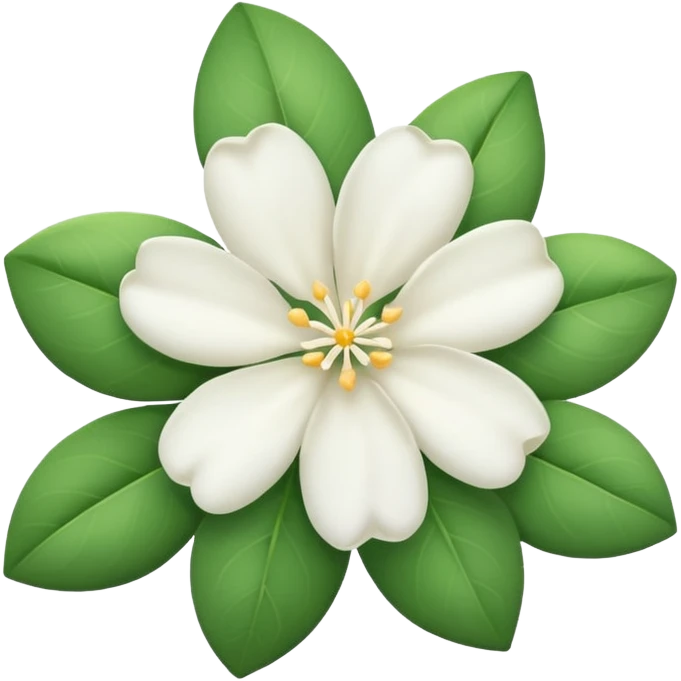 Jasmine flower emoji