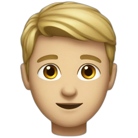 young male leader emoji