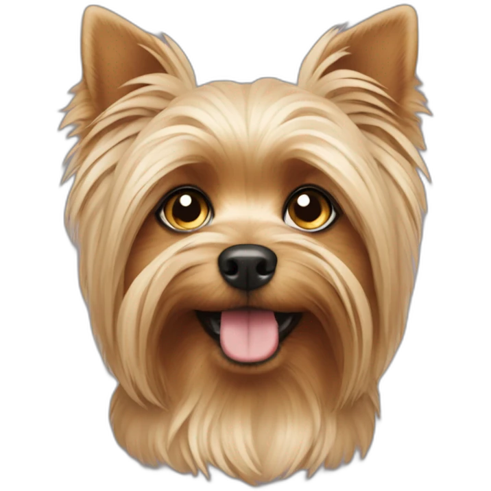 Perro yorkshire emoji