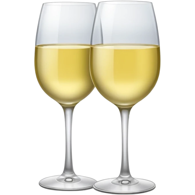 a glass of white wine emoji