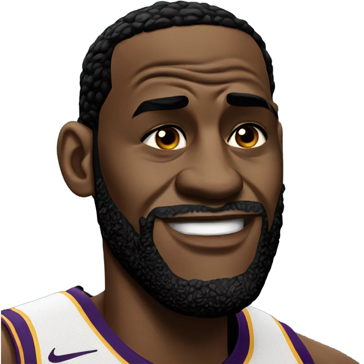 LeBron crying  emoji