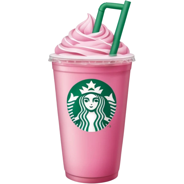 starbucks pink drink  emoji