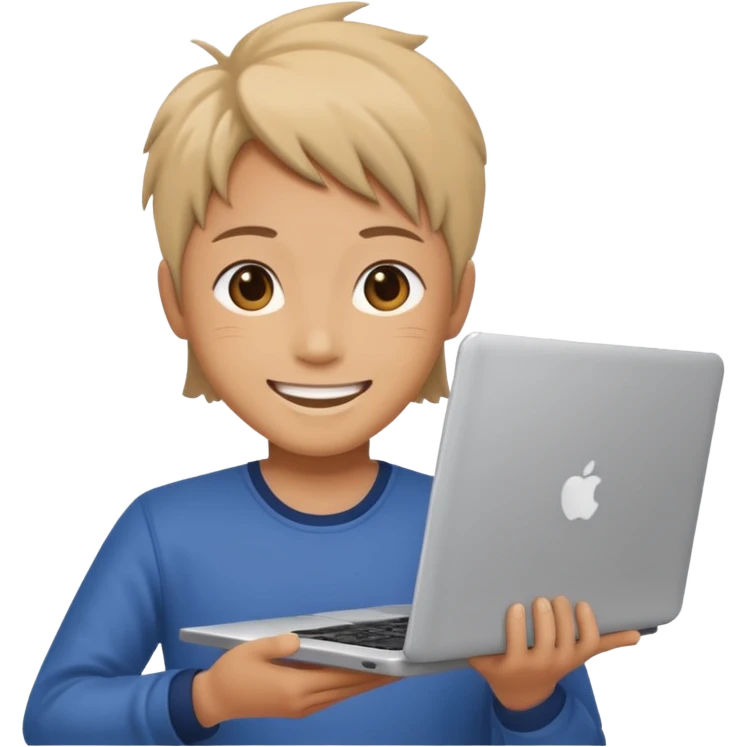 A japanese DEVELOPER WITH A LAPTOP emoji